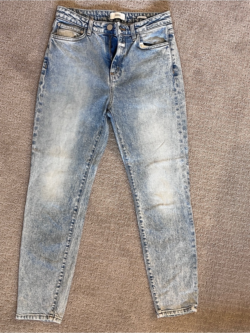 Closed Light Blue Washed Slim Straight Jeans